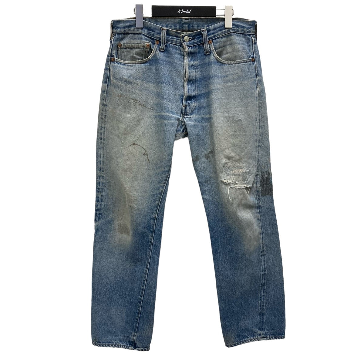 Levis(リーバイス) 60-70S 501 BIG E 不均等 V かすま ボタン裏 16 刻印