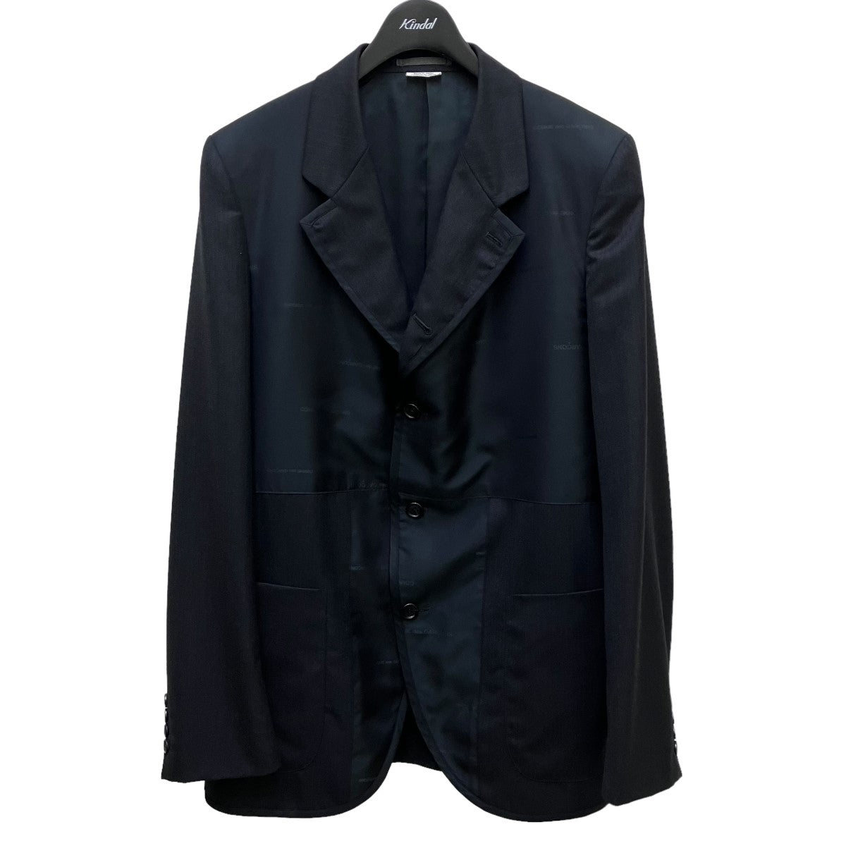 COMME des GARCONS HOMME DEUX(コムデギャルソンオムドゥ) テーラードジャケットDJ-J029 DJ-J029 ブラック  サイズ L｜【公式】カインドオルオンライン ブランド古着・中古通販【kindal】