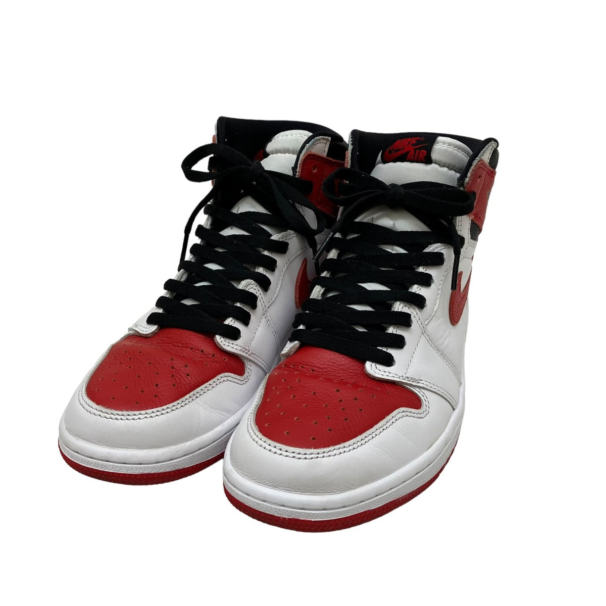 NIKE(ナイキ) Air Jordan 1 High OG Heritageスニーカー555088-161 555088-161 レッド×ホワイト  サイズ 27｜【公式】カインドオルオンライン ブランド古着・中古通販【kindal】