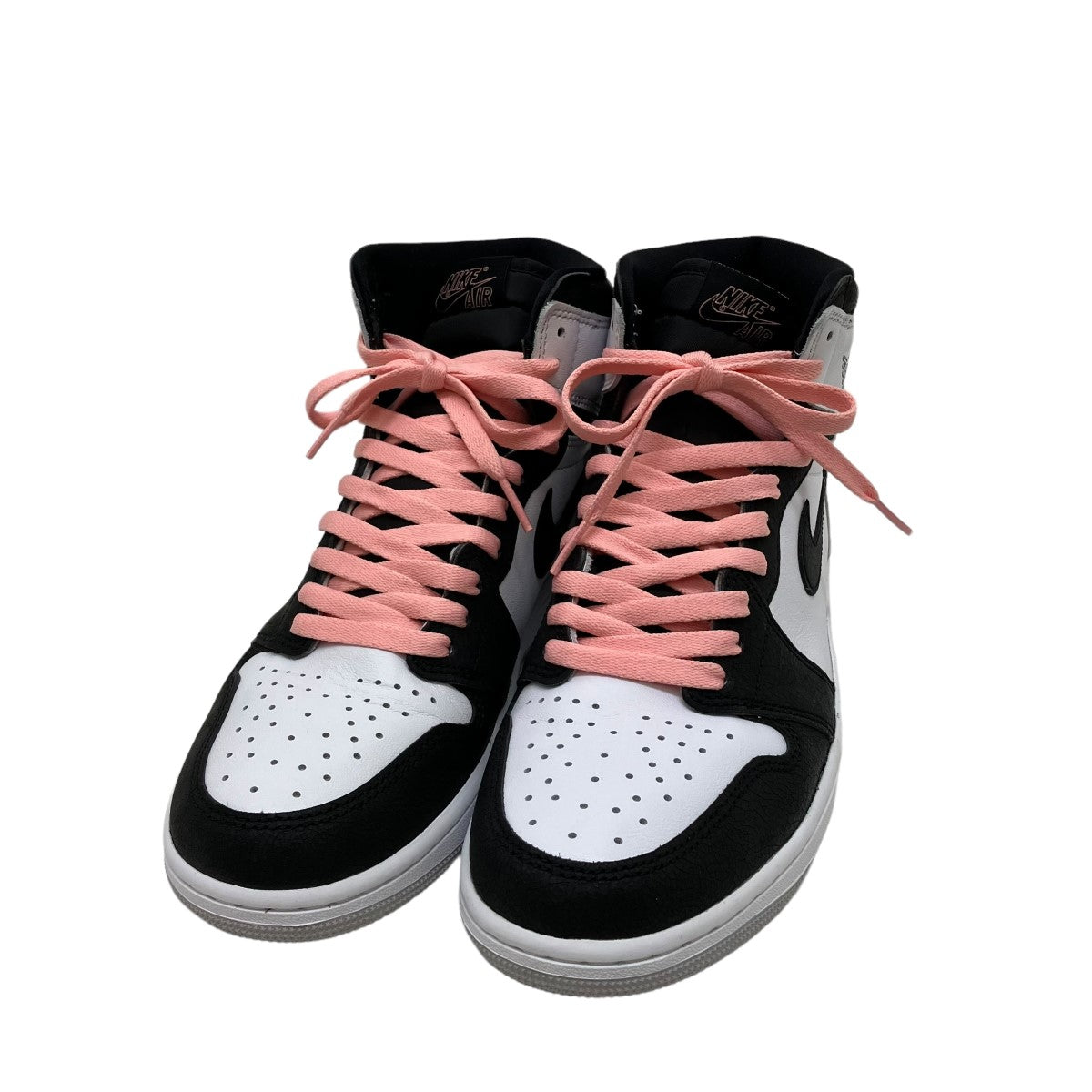 NIKE(ナイキ) Air Jordan 1 High OG Bleached Coralスニーカー555088-108 555088-108  ブラック×ホワイト サイズ 27.5cm｜【公式】カインドオルオンライン ブランド古着・中古通販【kindal】