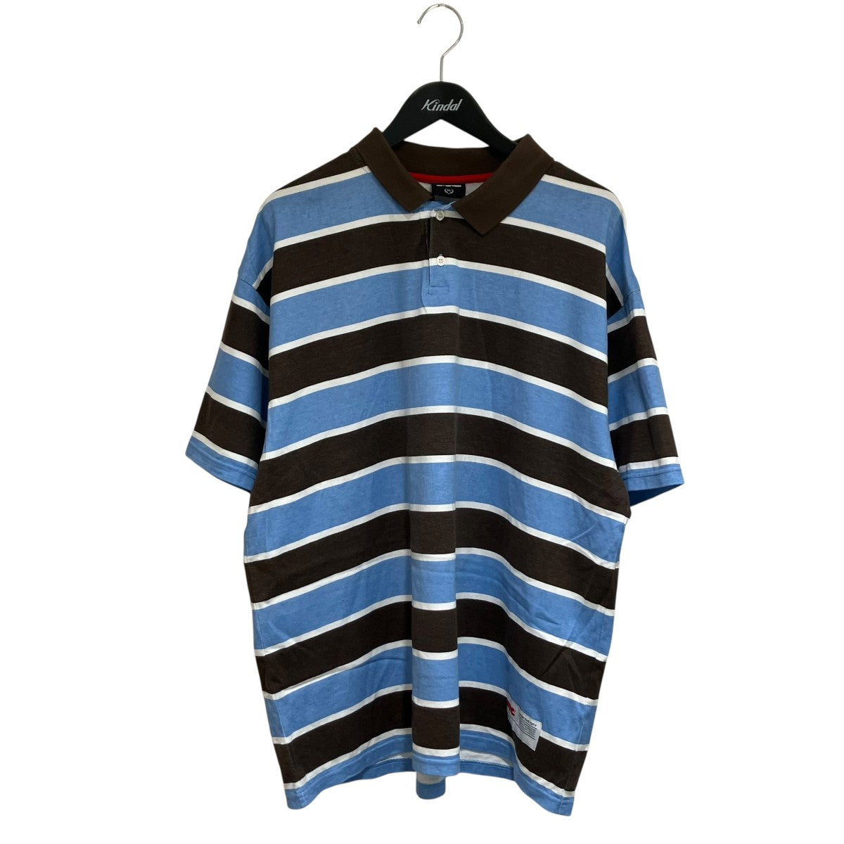 FTC 23SSボーダーPRINTED STRIPE POLOFTC023SUMSH05 古着・中古-1枚目のアイテム画像