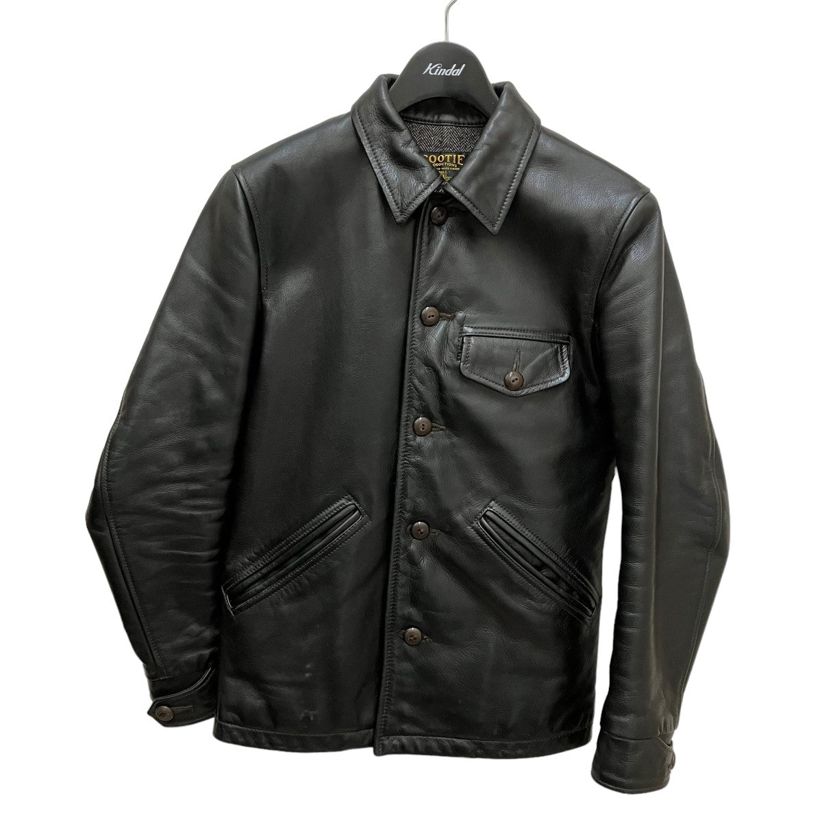 GRANT レザーフーディージャケット 美品 GRANT 