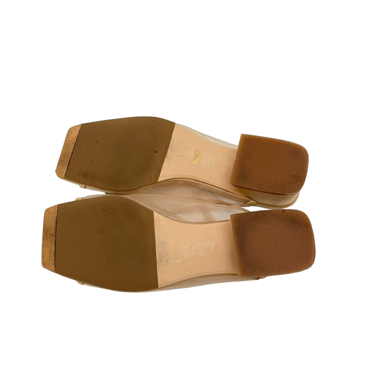 TODAYFUL Sheer Piping Sandalsメッシュサンダル 古着・中古-4枚目のアイテム画像