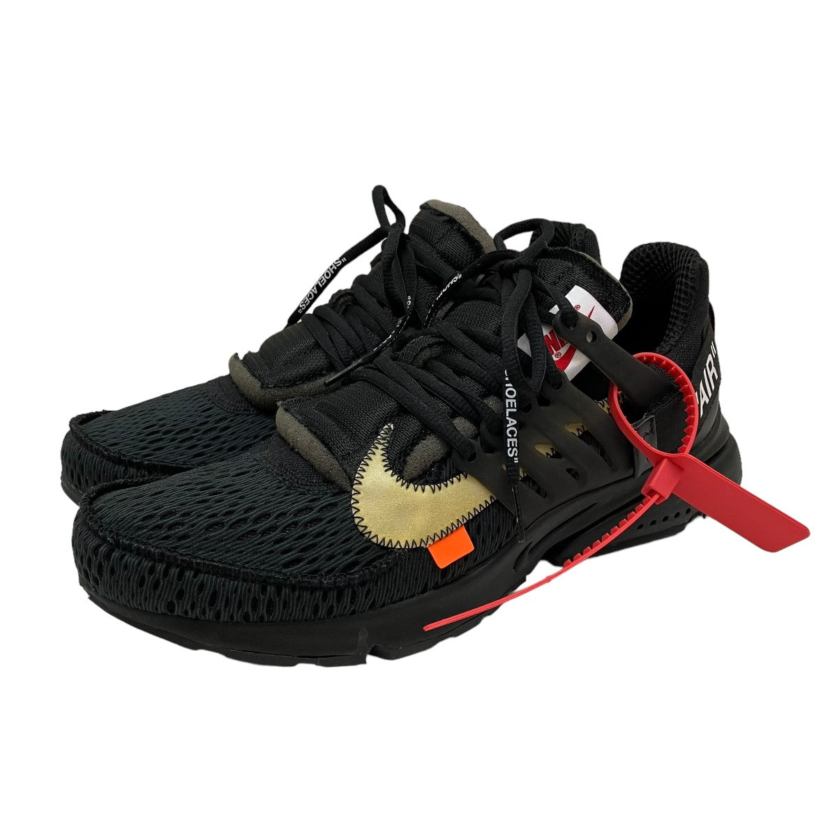 NIKE OFFWHITE Air Presto Black AA3830 002 28cm