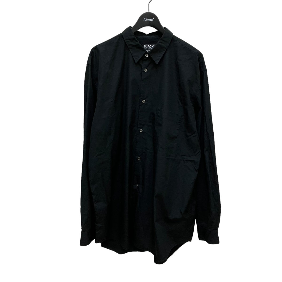 BLACK COMME des GARCONS(ブラックコムデギャルソン) ロングシャツ1J-B007 1J-B007 ブラック サイズ L｜【公式】カインドオルオンライン  ブランド古着・中古通販【kindal】