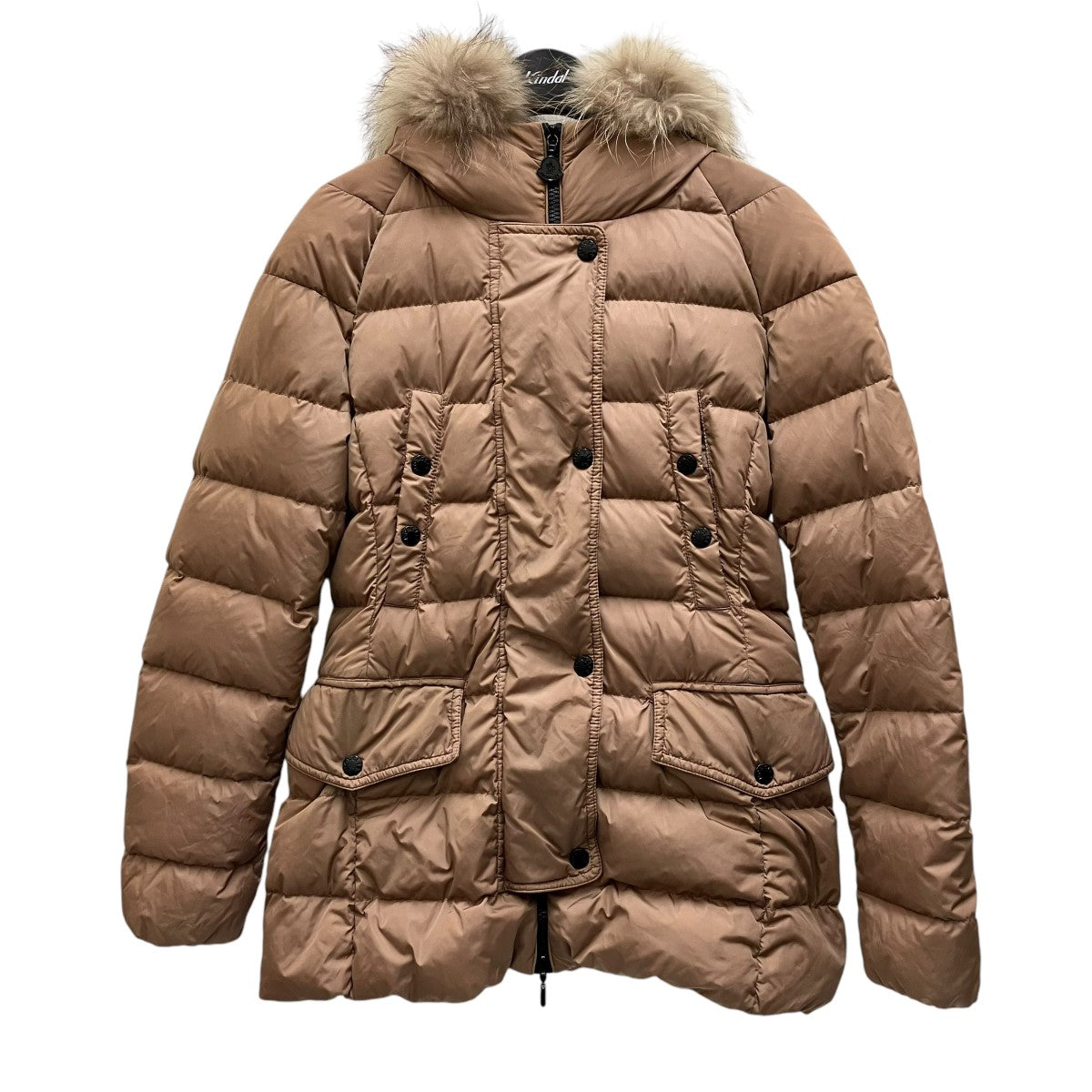 MONCLER(モンクレール) CLIO GIUBBOTTOダウンジャケットB20934687725 B20934687725 ベージュ サイズ  0｜【公式】カインドオルオンライン ブランド古着・中古通販【kindal】