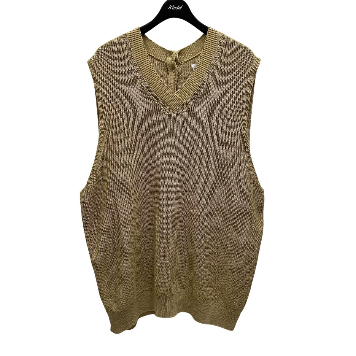UNDECORATED(アンデコレーテッド) CODE YARN KNIT VESTニットベスト 
