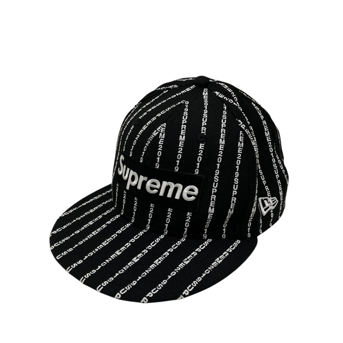 Supreme×New Era 19SSロゴキャップ20195UPREME 20195UPREME ブラック サイズ 7  5/8｜【公式】カインドオルオンライン ブランド古着・中古通販【kindal】