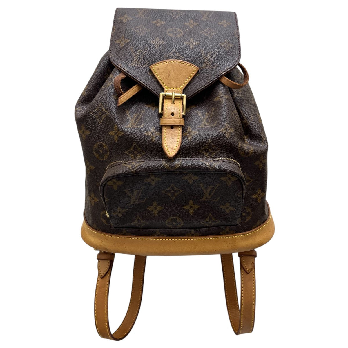 LOUIS VUITTON(ルイヴィトン) ミニモンスリバックパックモノグラムリュックM51137 M51137 SP0040  ブラウン｜【公式】カインドオルオンライン ブランド古着・中古通販【kindal】