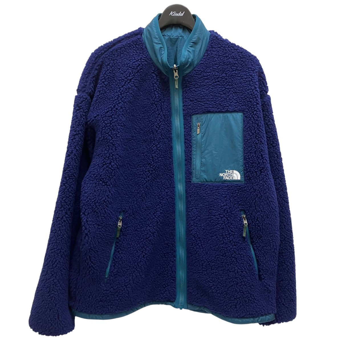 THE NORTH FACE(ザノースフェイス) リバーシブルエクストリームパイルジャケットボアジャケットNP72333 NP72333  パープル×グリーン サイズ L｜【公式】カインドオルオンライン ブランド古着・中古通販【kindal】