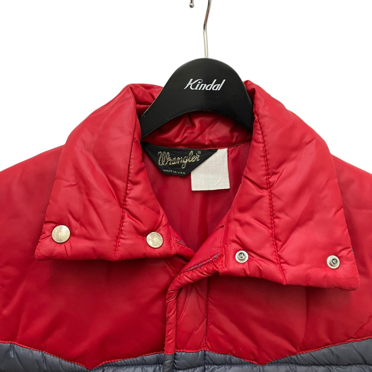 Wrangler 70’s Vintageダウンベスト 古着・中古-3枚目のアイテム画像