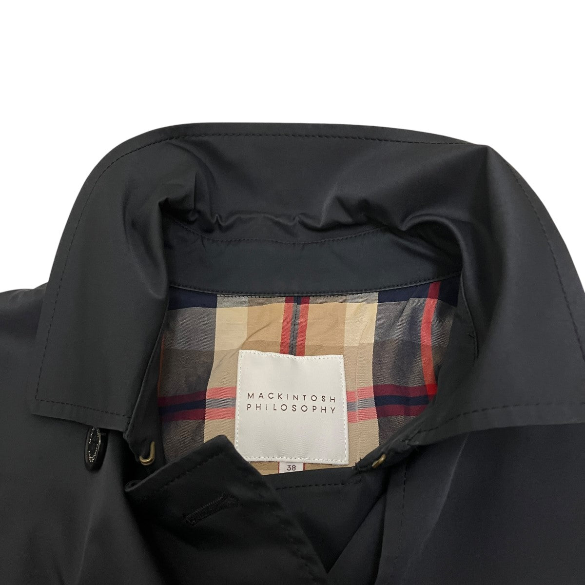 MACKINTOSH PHILOSOPHY ショートトレンチコートH5E05-125-29 古着・中古-4枚目のアイテム画像