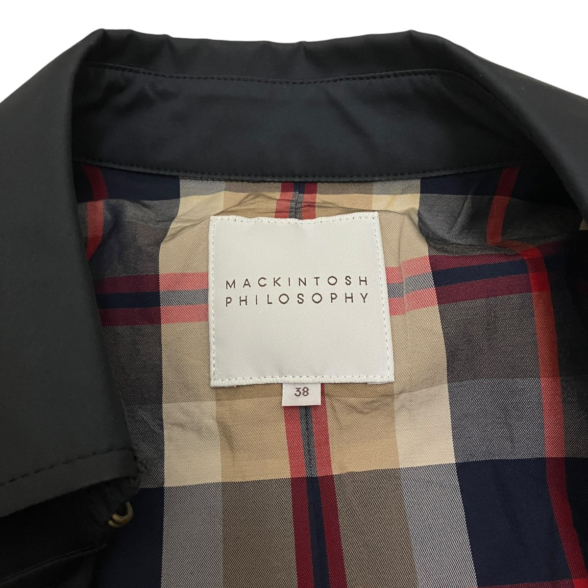 MACKINTOSH PHILOSOPHY ショートトレンチコートH5E05-125-29 古着・中古-5枚目のアイテム画像