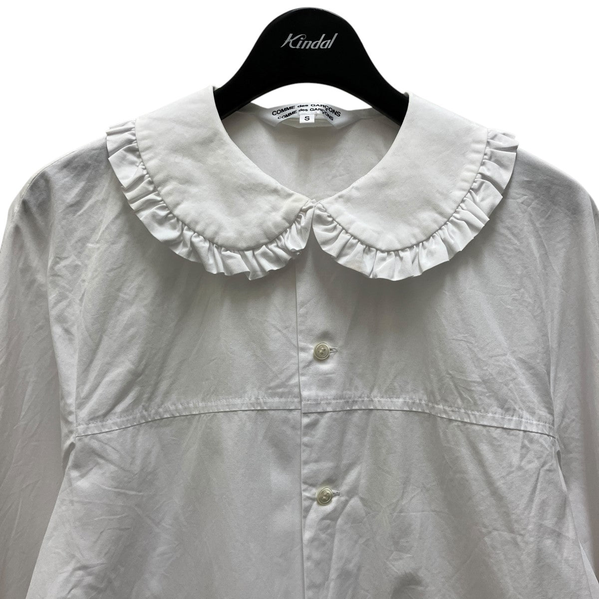COMME des GARCONS COMME des GARCONS フリルカラーシャツRR-B001 古着・中古-3枚目のアイテム画像