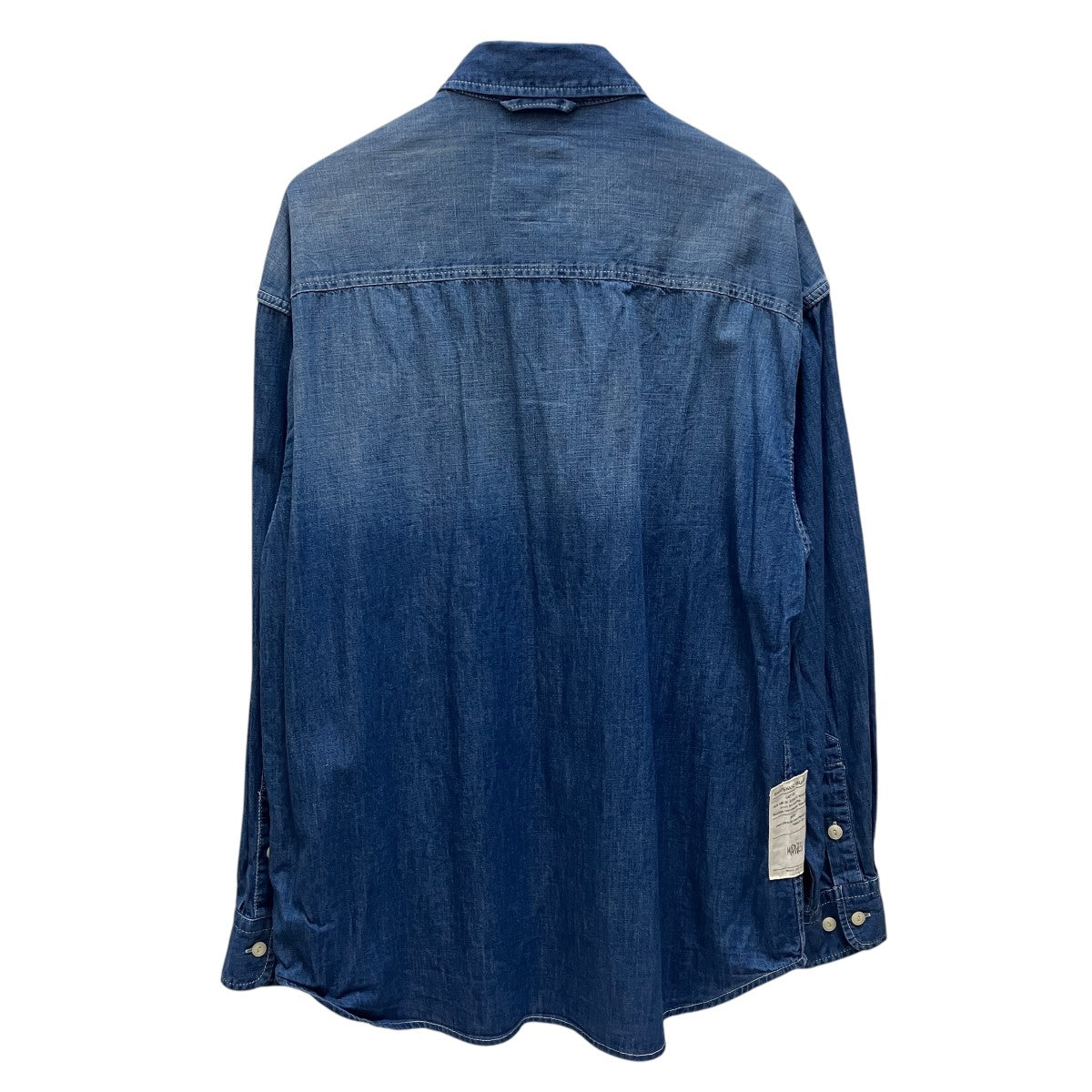 MADNESS ダンガリーシャツ24SS-DNM-SHT-D001 古着・中古-2枚目のアイテム画像