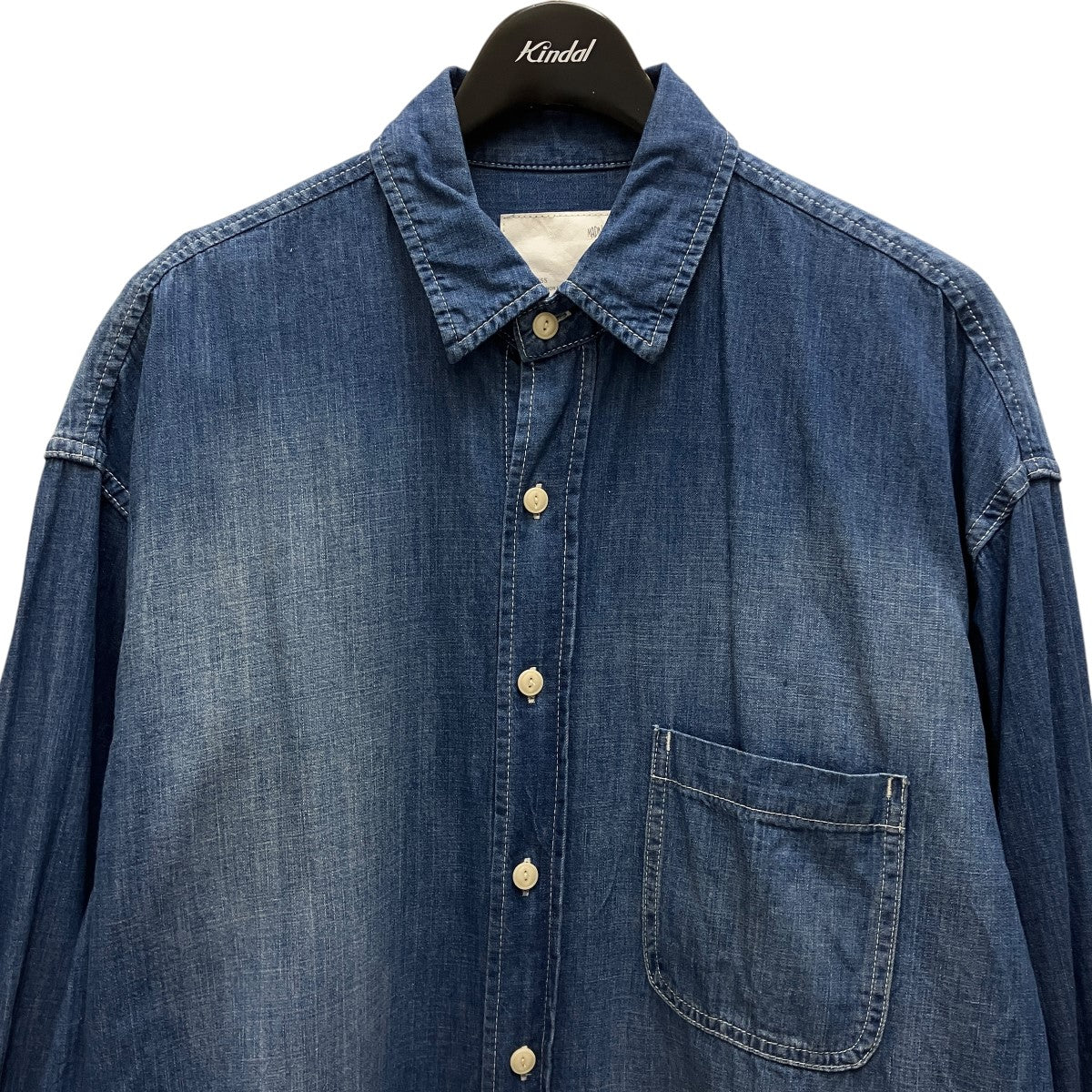 MADNESS ダンガリーシャツ24SS-DNM-SHT-D001 古着・中古-3枚目のアイテム画像