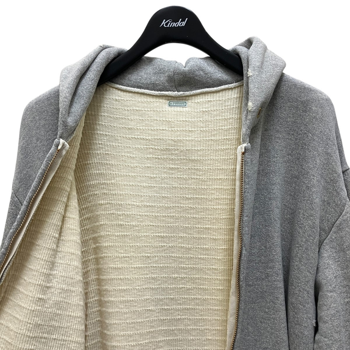 A.PRESSE 24AWVintage Zip Sweat Hoodieジップパーカー24AAP-05-09K 古着・中古-3枚目のアイテム画像