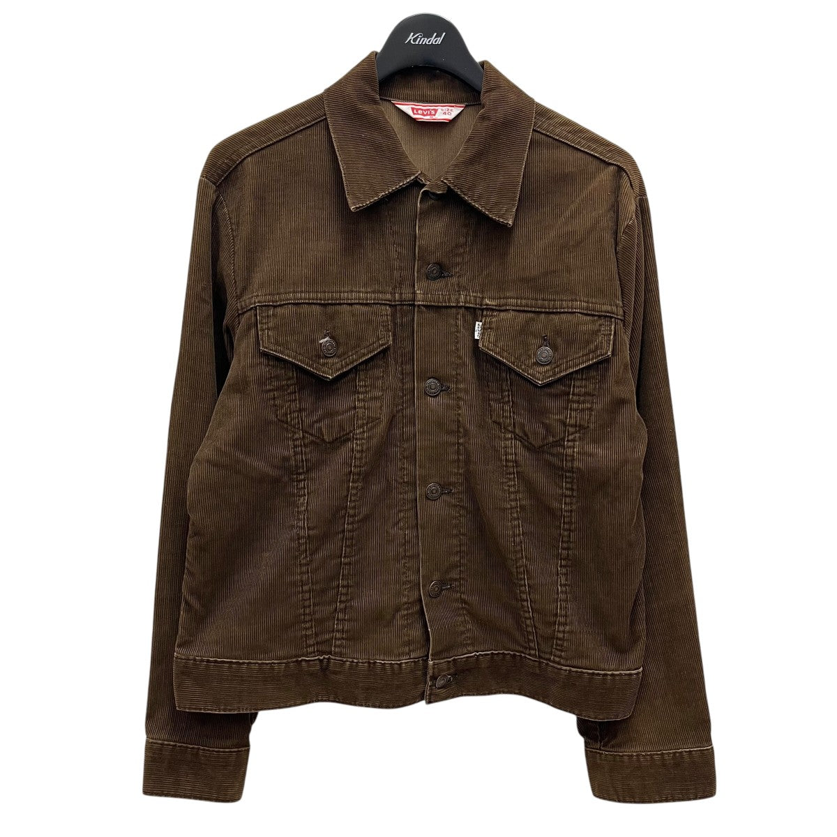 70s リーバイス コーデュロイ ジャケット ブラウン 40 70505 LEVI'S(リーバイス) 70505 70's Vintageコーデュロイジャケット