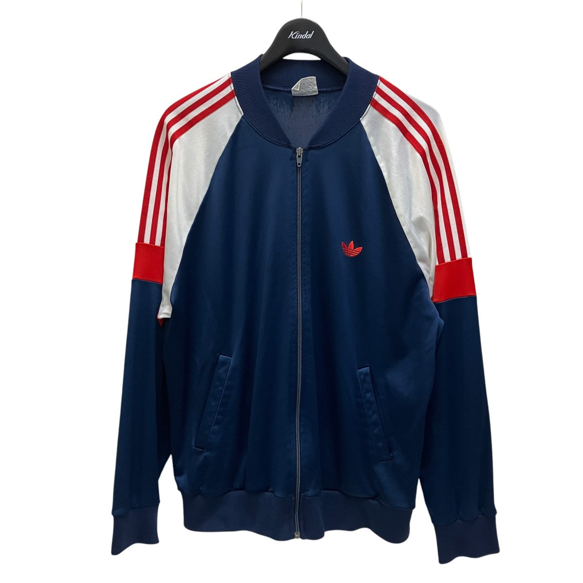 adidas 80’s Vintageトラックジャケット 古着・中古-1枚目のアイテム画像