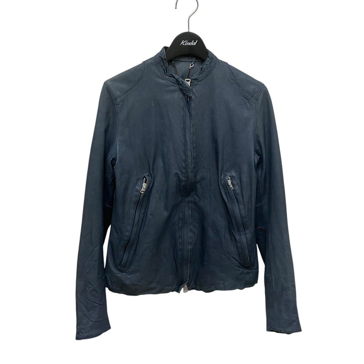 【新品】sisii / レザー（牛革）ジャケット　Ｓ　定価¥100,100 円 SINGLE RIDERS(mens)-Black- | SISII