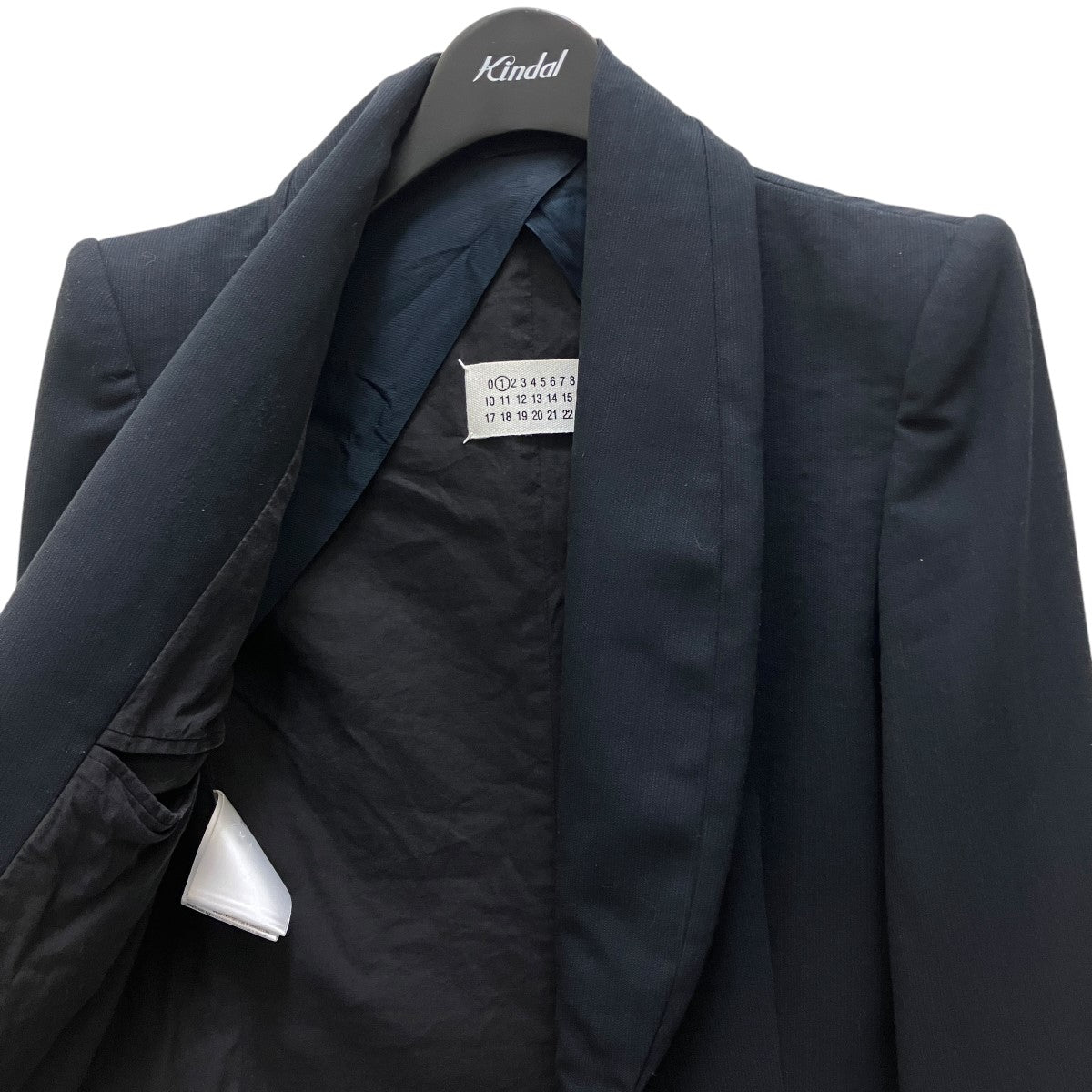 Martin Margiela 08AWここのえタグテーラードジャケット 古着・中古-3枚目のアイテム画像
