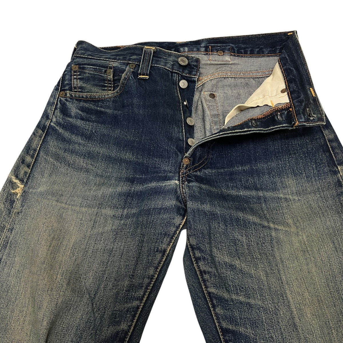 LEVI’S ボタン裏555 バレンシア工場製 99年デニムパンツ501XXC 古着・中古-3枚目のアイテム画像