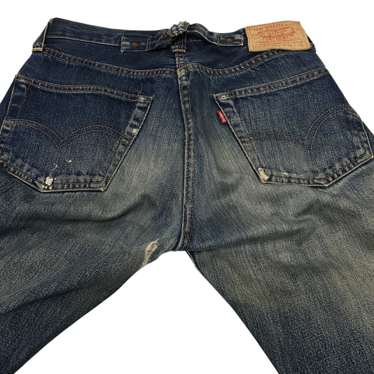 LEVI’S ボタン裏555 バレンシア工場製 99年デニムパンツ501XXC 古着・中古-4枚目のアイテム画像