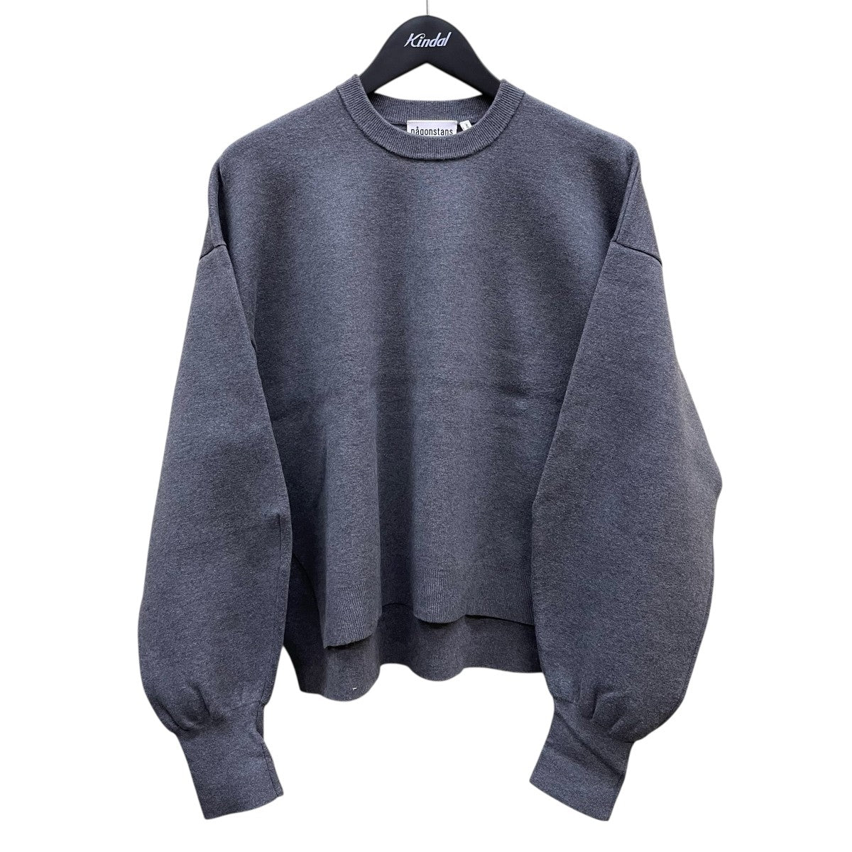 完売未使用ナゴンスタンス　knit hooded parts hooded knit parker（470HS870