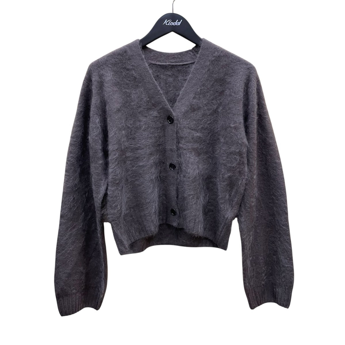 Conte(コンテ) カシミヤ ファー Vネックカーディガン8528-299