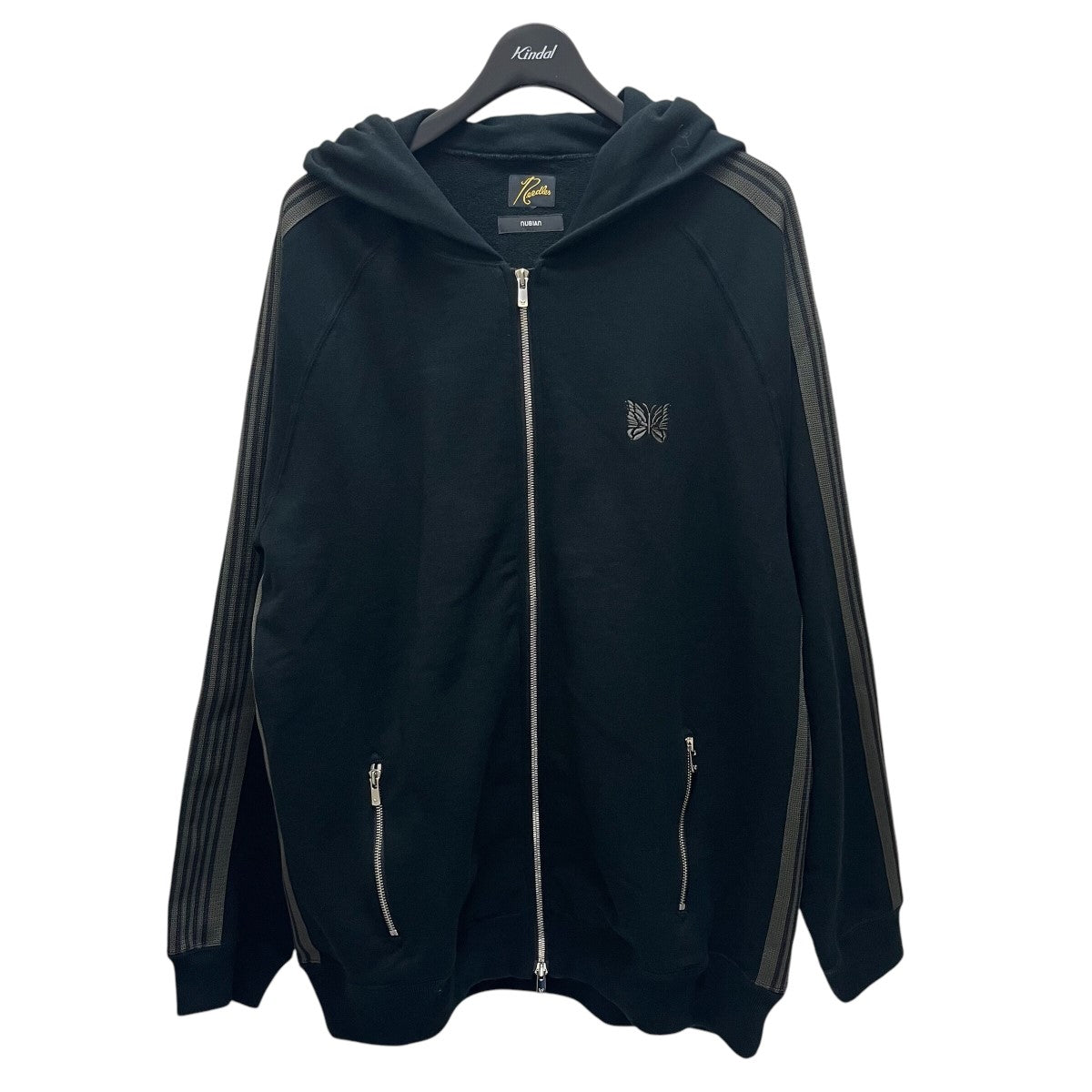 Needles×nubian ジップパーカーOT1586 古着・中古-1枚目のアイテム画像