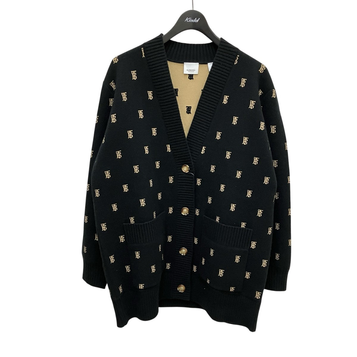バーバリー(Burberry) カーディガン BURBERRY バーバリー カーディガン レディース チェック ウール