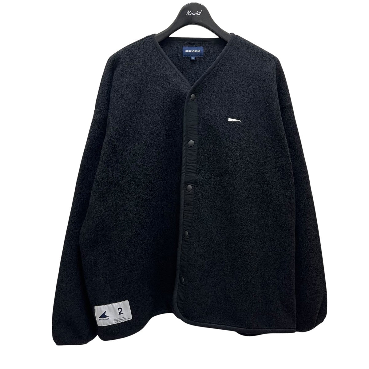 ディセンダント　フリースジャケット DESCENDANT(ディセンダント) フリースジャケット ブラック