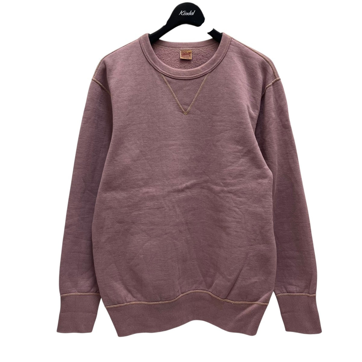 Deluxeware デラックスウエア クルーネックスウェット S101-P 新品未使用 JET RED size M / プレーン / 無地 Deluxeware (デラックスウエア) S101-10WISCONSIN ⁄ クルーネック