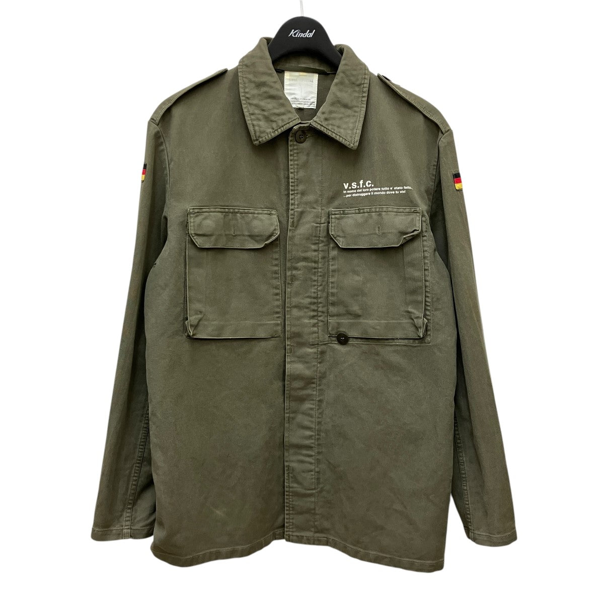 ドイツ軍 フィールドシャツリメイクミリタリーシャツ