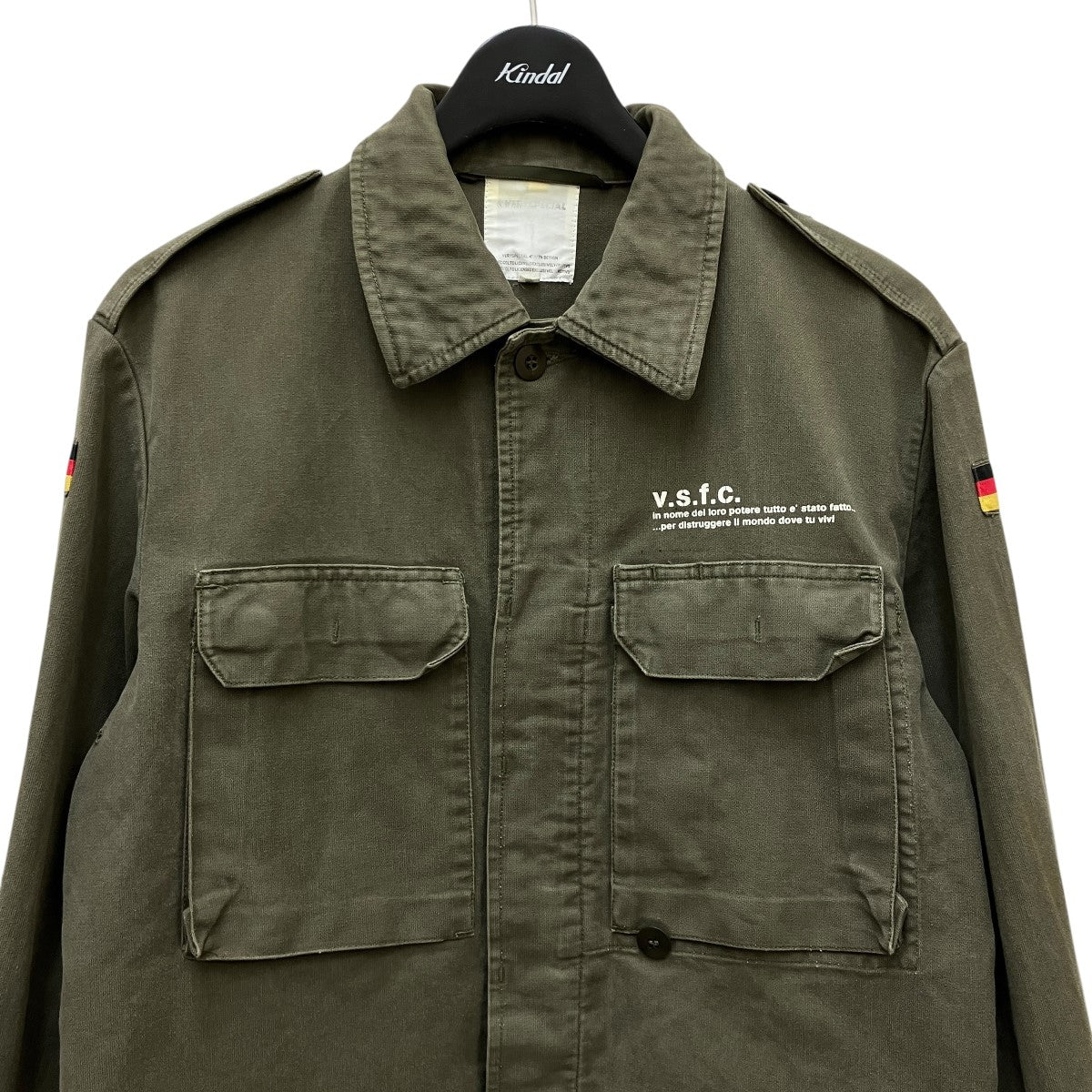 ドイツ軍 フィールドシャツリメイクミリタリーシャツ