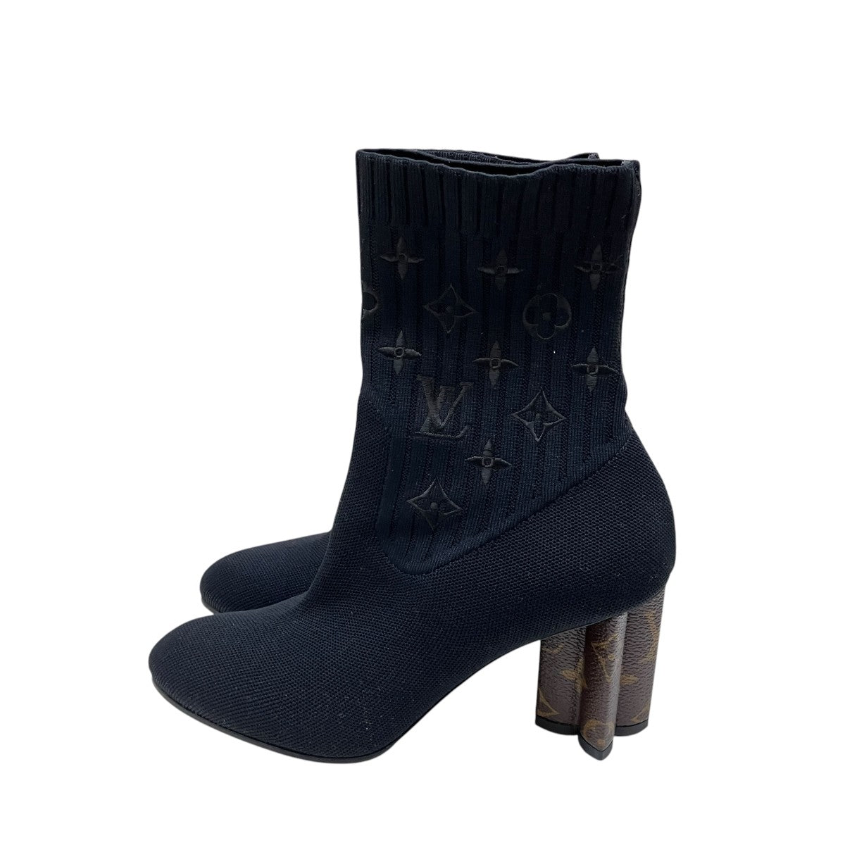 LOUIS VUITTON シルエットアンクルブーツブーツ 古着・中古-3枚目のアイテム画像
