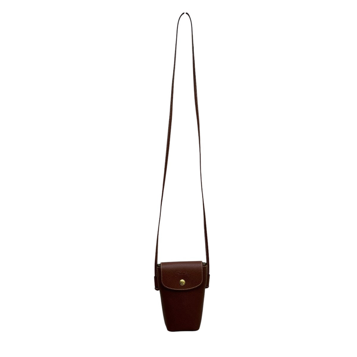 LONGCHAMP エピュレ スマートフォンケース(フラップ付き)ショルダーポーチ34193HYZ035 古着・中古-1枚目のアイテム画像