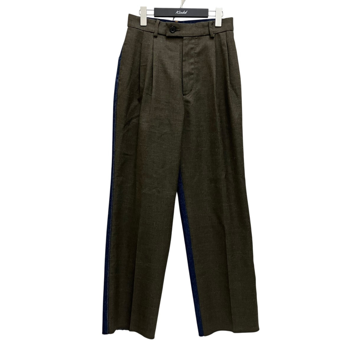 INSCRIRE(アンスクリア) Hybrid Denim Pantsスラックス124AW