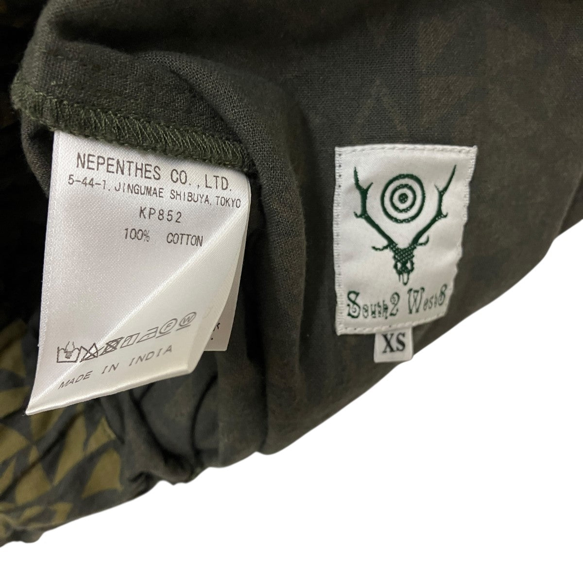 south2 west8 ハーフパンツKP852 古着・中古-4枚目のアイテム画像