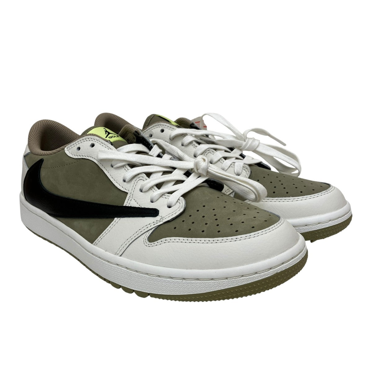 NIKE×Travis Scott Air Jordan 1 Low Golf NRG Neutral Olive