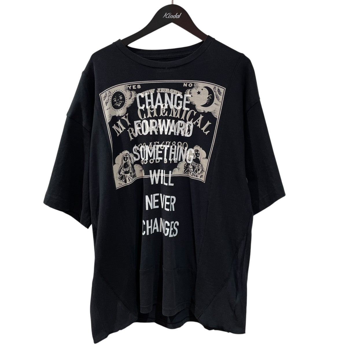 CHANGES(チェンジーズ) リメイクTシャツ ブラック サイズ F