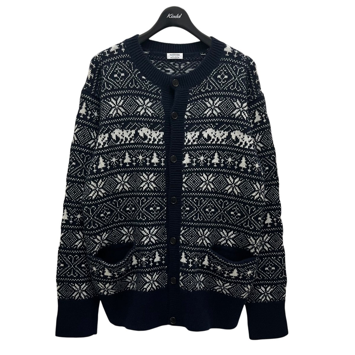 MAATEE＆SONS(マーティーアンドサンズ) ニットカーディガン