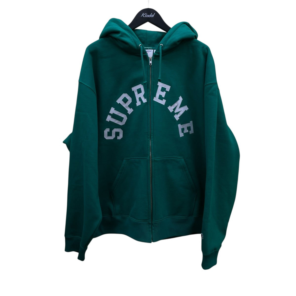 Supreme ダークグリーン トレーナー Lサイズ グリーン（緑）系 Supreme(シュプリーム) スウェット