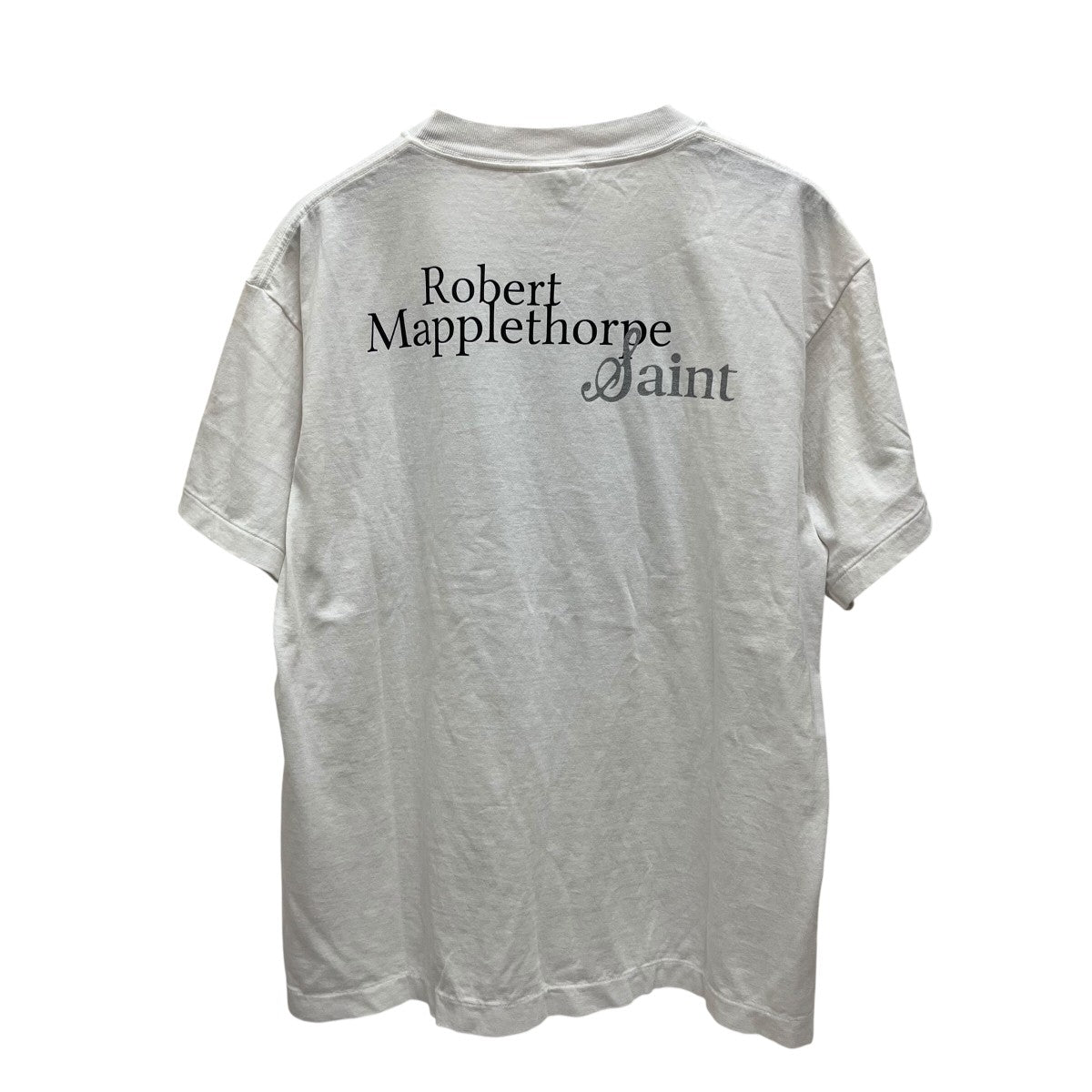 SAINT MICHAEL×Robert Mapplethorpe 25SSプリントTシャツSM-HR8-0000-C17 古着・中古-2枚目のアイテム画像