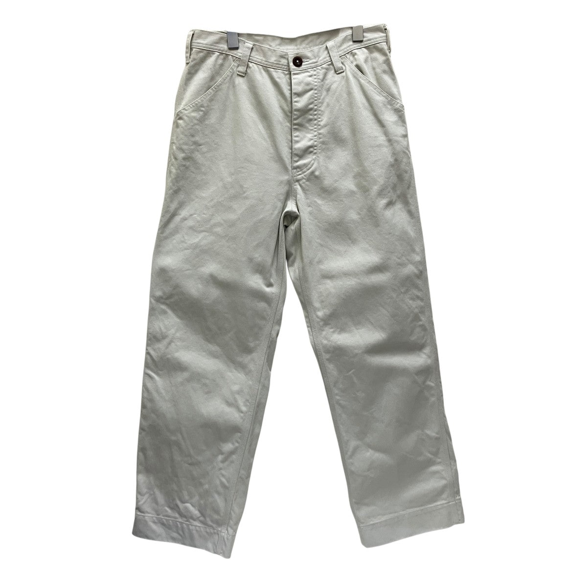 MHL エムエイチエル　メンズ　コットン　ワークパンツ MHL(エムエイチエル) JAPANESE COTTON LINEN DRILLパンツ596