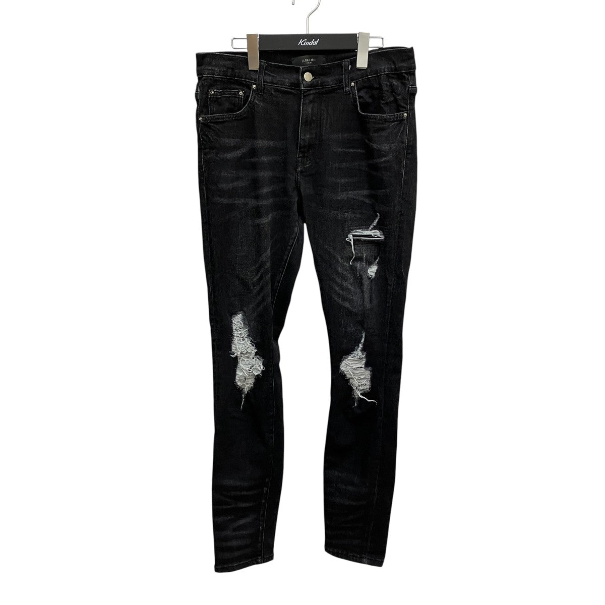 アミリAMIRI ツイードパンツ アミリ AMIRI ART PATCH SKINNY JEANS マルチワッペンクラッシュ