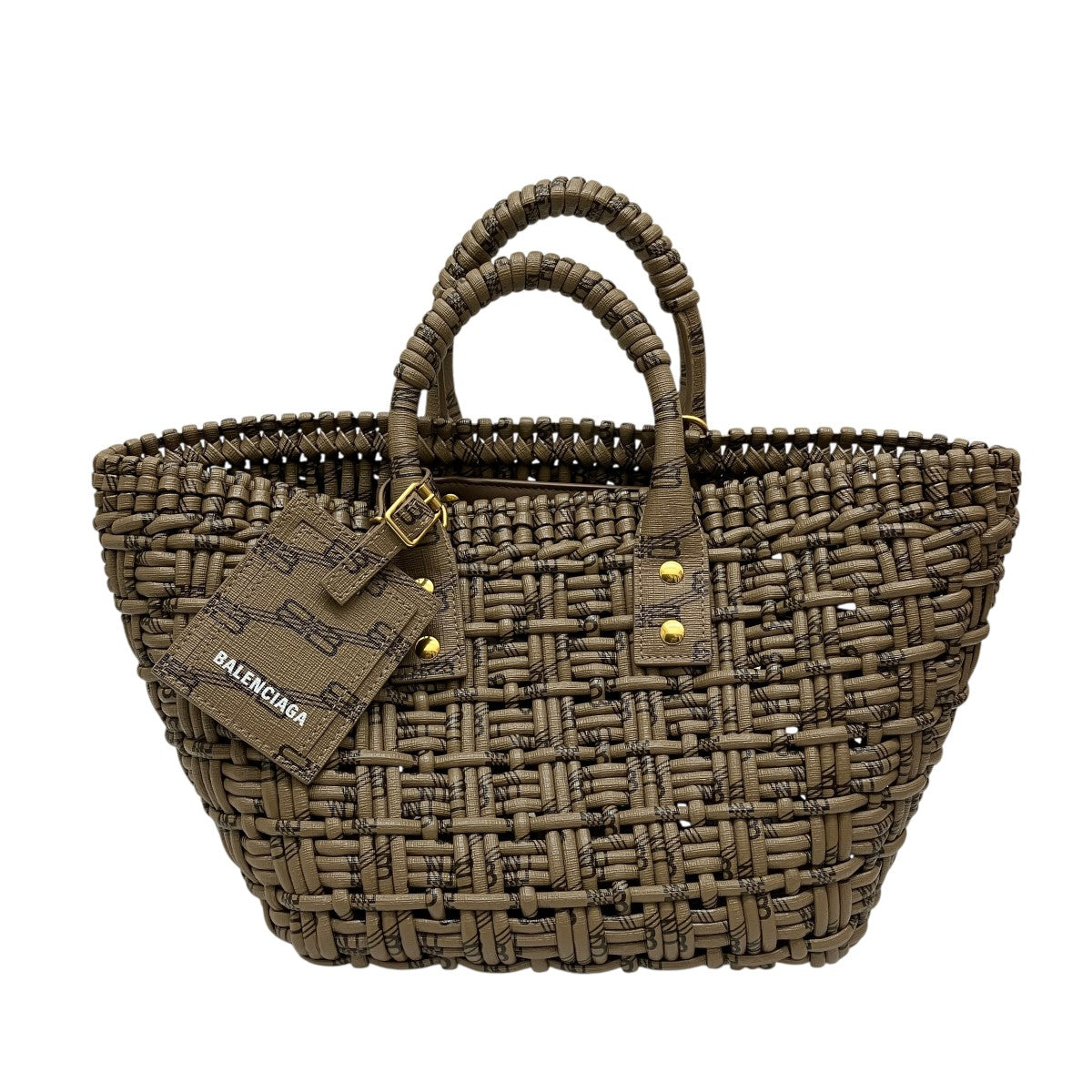 ⭐︎極美品⭐︎バレンシアガ エナメル ビストロバスケットバッグXS バレンシアガ ビストロバスケットバッグXS エナメル 2WAYハンドバッグ