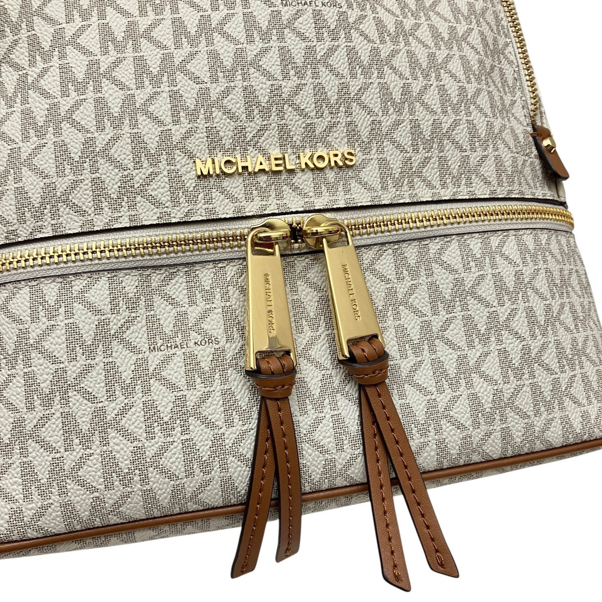 MICHAEL KORS モノグラムリュック30S7GEZB1B 古着・中古-5枚目のアイテム画像