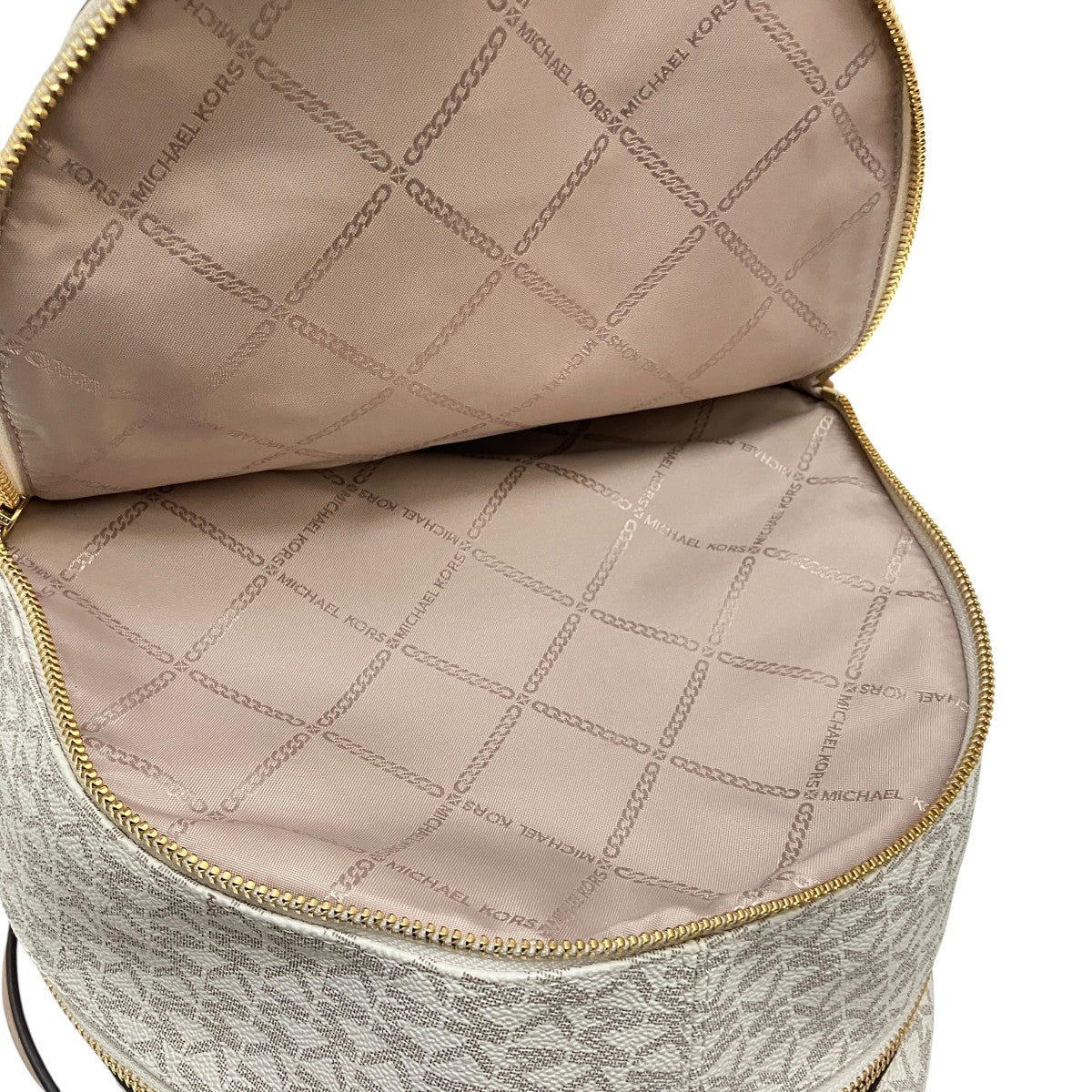 MICHAEL KORS モノグラムリュック30S7GEZB1B 古着・中古-7枚目のアイテム画像