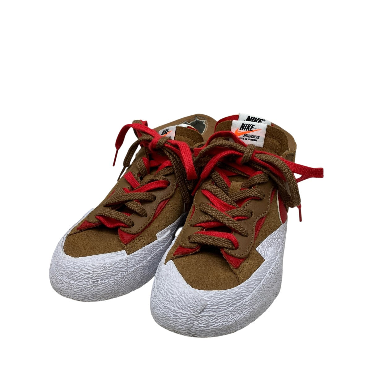 NIKE×sacai BLAZER LOW BRITISH TANスニーカーDD1877-200 DD1877